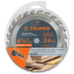 Disco Sierra Madera De 4.1/2″, Centro 3/8″, 24 Dientes Truper (ST-424) - Imagen 2