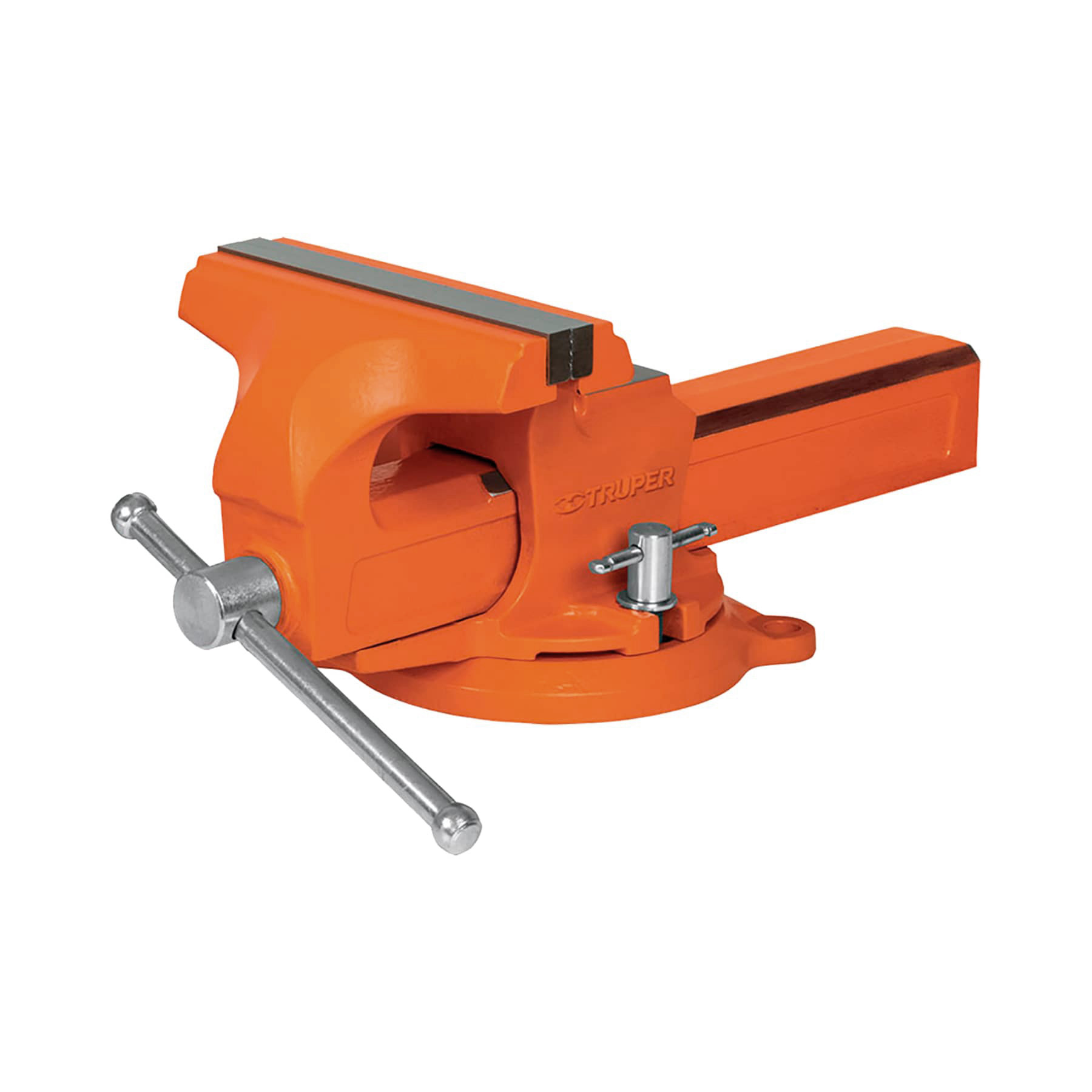Prensa De Banco Profesional Tipo Europeo Giratoria De 6″ Truper (TA-6-L)