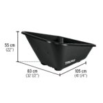Platón Para Carretilla Tap-8, Capacidad 227 Litros Truper (CO-80P) - Imagen 2
