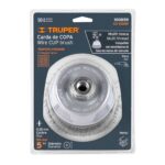Grata Copa De Alambre Ondulado Fino De 5″, Multi-Rosca Truper (CO-512MR) - Imagen 2