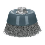 Grata Copa De Alambre Ondulado Grueso De 5″, Multi-Rosca Truper (CO-512MRX)