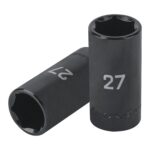 Copa Larga De Impacto 6 Puntas De 27 Mm Cuadrante 1/2″ Truper (D-7327-ML)