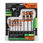 Juego De 8 Llaves Torx Extralargas Con Pin De Seguridad Truper (TORX-8TLX) - Imagen 2