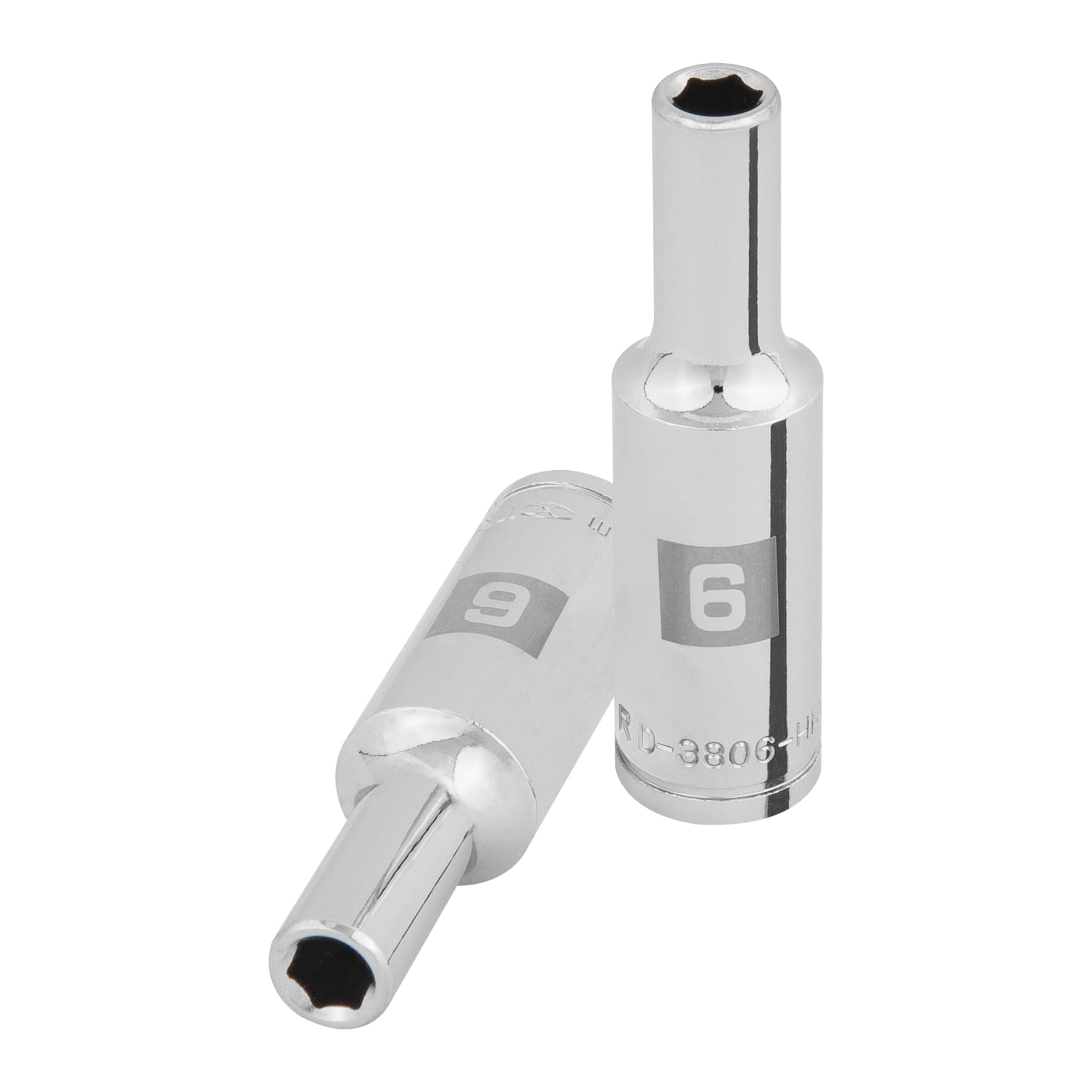 Copa Estándar Larga 6 Mm De 6 Puntas, Cuadrante De 3/8″ Truper (D-3806-HM-L)