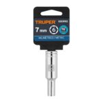 Copa Estándar Larga 7 Mm De 6 Puntas, Cuadrante De 3/8″ Truper (D-3807-HM-L) - Imagen 2