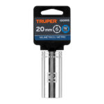 Copa Estándar Larga 20 Mm De 6 Puntas, Cuadrante De 3/8″ Truper (D-3820-HM-L) - Imagen 2