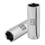 Copa Estándar Larga 21 Mm De 6 Puntas, Cuadrante De 1/2″ Truper (D-1221-ML)