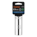 Copa Estándar Larga 23 Mm De 6 Puntas, Cuadrante De 1/2″ Truper (D-1223-ML) - Imagen 2