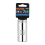 Copa Estándar Larga 26 Mm De 6 Puntas, Cuadrante De 1/2″ Truper (D-1226-ML) - Imagen 2