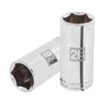 Copa Estándar Larga 26 Mm De 6 Puntas, Cuadrante De 1/2″ Truper (D-1226-ML)