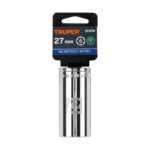 Copa Estándar Larga 27 Mm De 6 Puntas, Cuadrante De 1/2″ Truper (D-1227-ML) - Imagen 2