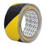 Cinta Antideslizante Bicolor De 5 M X 50 Mm Con Adhesivo Truper (CIA-25P)