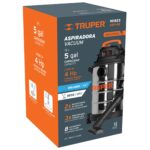Aspiradora En Acero Inoxidable De 5 Gal, Solidos Y Liquidos Truper (ASP-5X) - Imagen 2