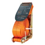 Eslinga Con Ratchet De 6.000 Kg, 9 Metros Con Gancho Plano Truper (SU-6000)