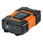 Inversor De Corriente 400 W Para Carro, Con Usb Y 2 Enchufes Truper (INCO-400)