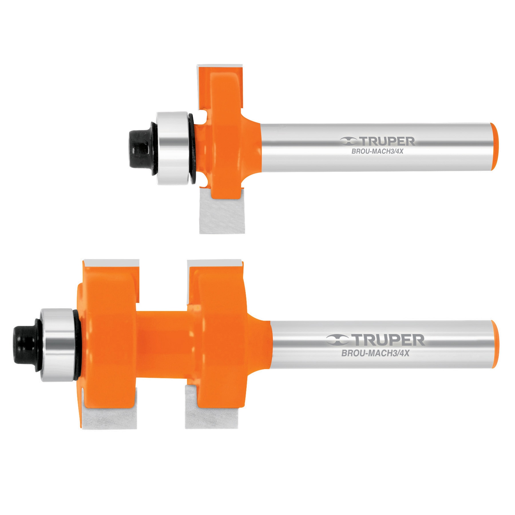 Fresa Machimbrador Balinera, Diámetro 3/4″, Corte 17 Mm Truper BROU-MACH3/4X