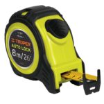 Flexómetro Auto Lock De 8 M Anti-Impacto, Uso Profesional Truper (FA-8M)