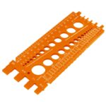Regla Medidora Calibradora De Tuercas Y Tornillos De 22 Cm Truper (REGLA-22)