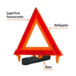 Triangulo Reflectivo De Seguridad 29 Cm Plegable En Abs Truper (TRISE-290) - Imagen 2