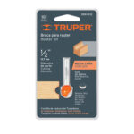 Fresa Media Caña, Diámetro 1/2″, Largo Corte 9.5 Mm Truper (BROU-MC1/2) - Imagen 2