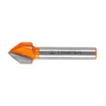 Fresa Corte En V, Diámetro 1/2″, Largo Corte 12.7 Mm Truper (BROU-V1/2)