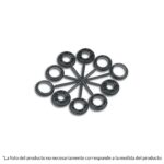 Grata De Alambre Ondulado De 6″ X 3/4″, Eje De 1.1/4″ Truper (CA-104) - Imagen 2