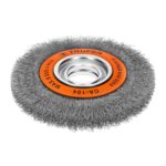 Grata De Alambre Ondulado De 6″ X 3/4″, Eje De 1.1/4″ Truper (CA-104)