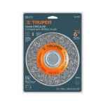 Grata De Alambre Ondulado De 6″ X 13/16″, Eje De 1.1/4″ Truper (CA-105) - Imagen 2