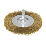 Grata Circular De Alambre Fino De 4″, Zanco De 1/4″ Truper (CA-4F)