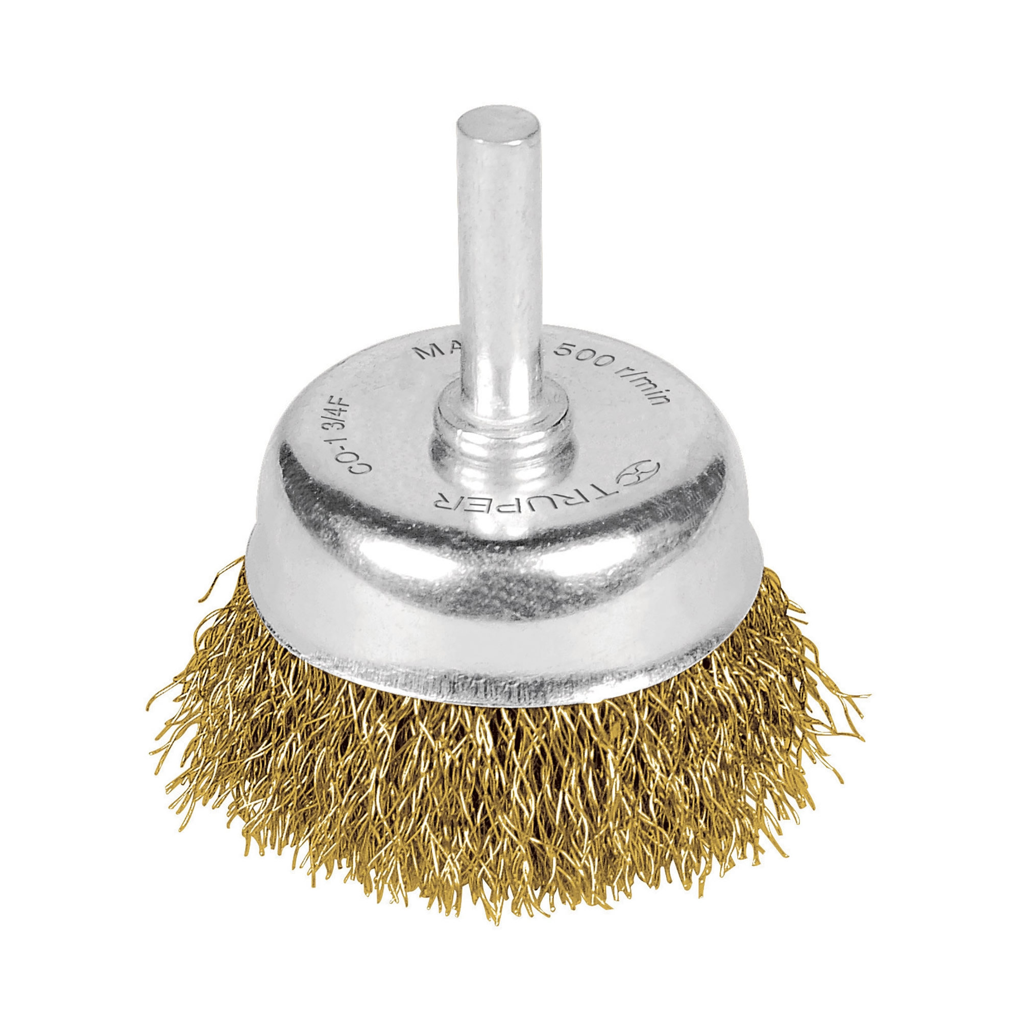 Grata Copa De Alambre Fino De 2.3/4″, Zanco De 1/4″ Truper (CO-2-3/4F)