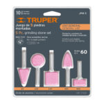 Juego De 5 Puntas Montadas Para Esmeril, Zanco 1/4″ Truper (JPM-5) - Imagen 2