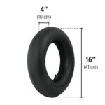 Neumático de 16″ x 4″ para Llanta de Carretilla  Truper (CM) - Imagen 2