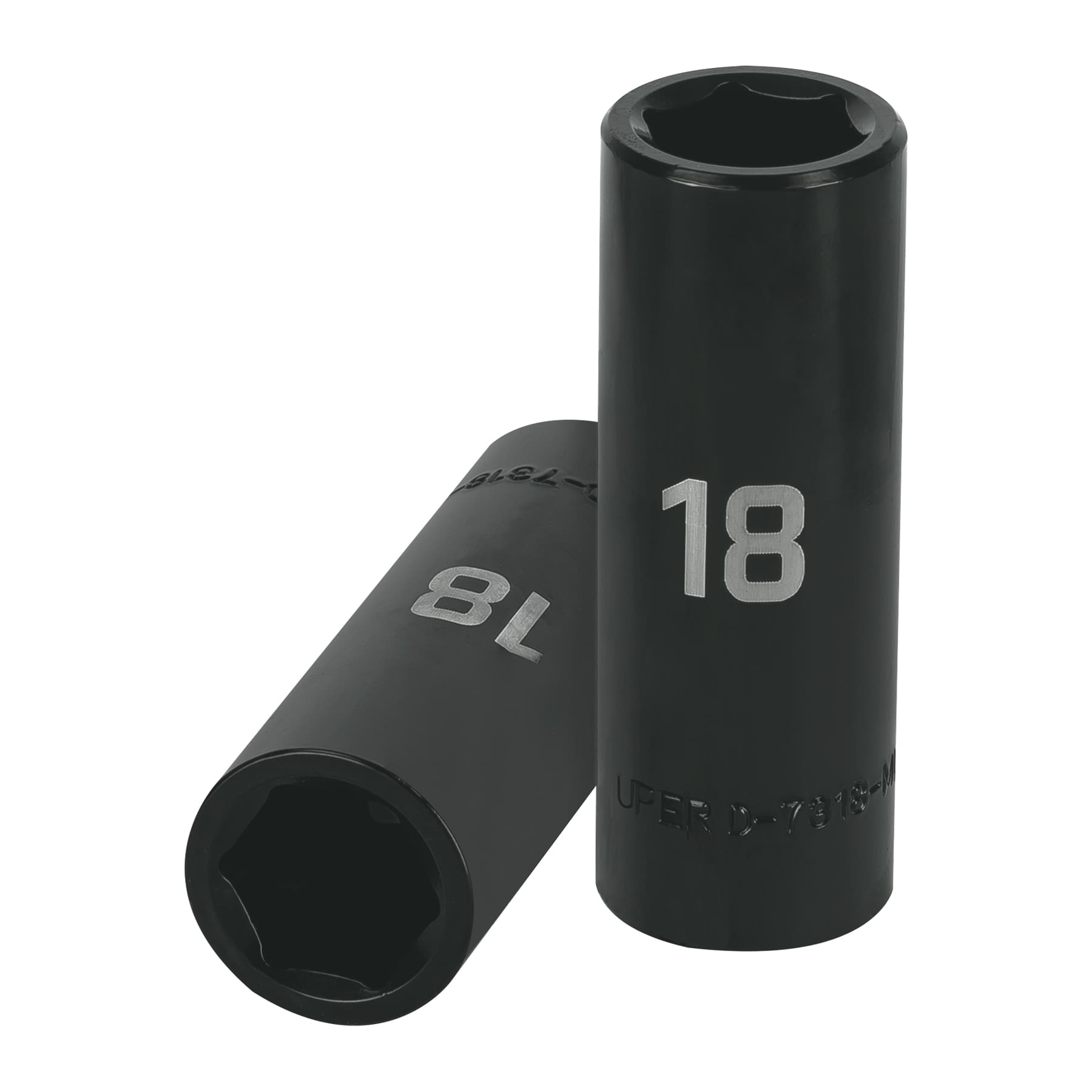 Copa Larga De Impacto 6 Puntas De 18 Mm Cuadrante 1/2″ Truper (D-7318-ML)