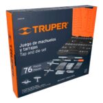 Juego de Machuelos y Tarrajas de 76 Piezas, Incluye Estuche Truper (J-MATA-76) - Imagen 2