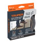 Cinta Antiderrapante Para Pisos De 5 M X 2.5 Cm Con Adhesivo Truper (CAD-25RN) - Imagen 2