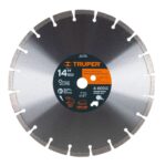 Disco Diamantado Rin Segmentado 14″ Para Asfalto Y Concreto Truper (DID-3140A)