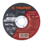 Disco Para Corte De Metal De 4.1/2″, 3.2 Mm, 13.200 Rpm Truper (ABT-556)