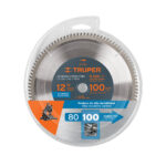 Disco Sierra Aluminio de 12″, Centro 1″, 100 Dientes Truper (ST-12100A) - Imagen 2