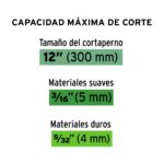 Cuchilla 3/16″ De Repuesto Para Cizalla Cp-12X Truper (REP-CP-12X) - Imagen 2