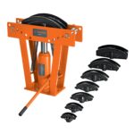 Doblador De Tubo Hidráulico Tubo De 1/2″ A 3″ 16 Toneladas Truper (DTH-16)