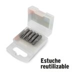 Set De 5 Copas Magnéticas 10 Mm, Zanco 1/4″ Largo 2″ Truper (PUDE-9010) - Imagen 2