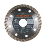 Disco De Diamante Rin Turbo De 4″, Centro 7/8″ Truper (DDT-861T)