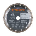 Disco De Diamante Rin Turbo De 7″, Centro 7/8″ Truper (DDT-1527T)