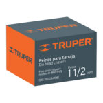 Juego De 4 Peines Para Tarraja De 2″, Rosca 11.1/2 Npt Truper (P-850-2) - Imagen 2