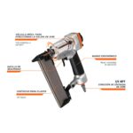 Clavadora Neumática Calibre 23 (0.68 Mm), Incluye Estuche Truper (CLNE-23) - Imagen 2