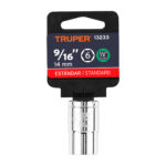 Copa Estándar 9/16″ De 6 Puntas, Cuadrante De 1/2″ Truper (D-5418-H) - Imagen 2