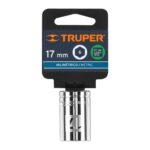 Copa Estándar 17 Mm De 6 Puntas, Cuadrante De 1/2″ Truper (D-5417-M) - Imagen 2