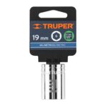 Copa Estándar 19 Mm De 6 Puntas, Cuadrante De 1/2″ Truper (D-5419-M) - Imagen 2
