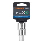 Copa Punta Bristol 14 Mm Estándar, Cuadrante De 1/2″ Truper (D-5441-14M) - Imagen 2
