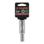 Copa Estándar Larga 3/8″ De 6 Puntas, Cuadrante De 1/2″ Truper (D-5312-H) - Imagen 2